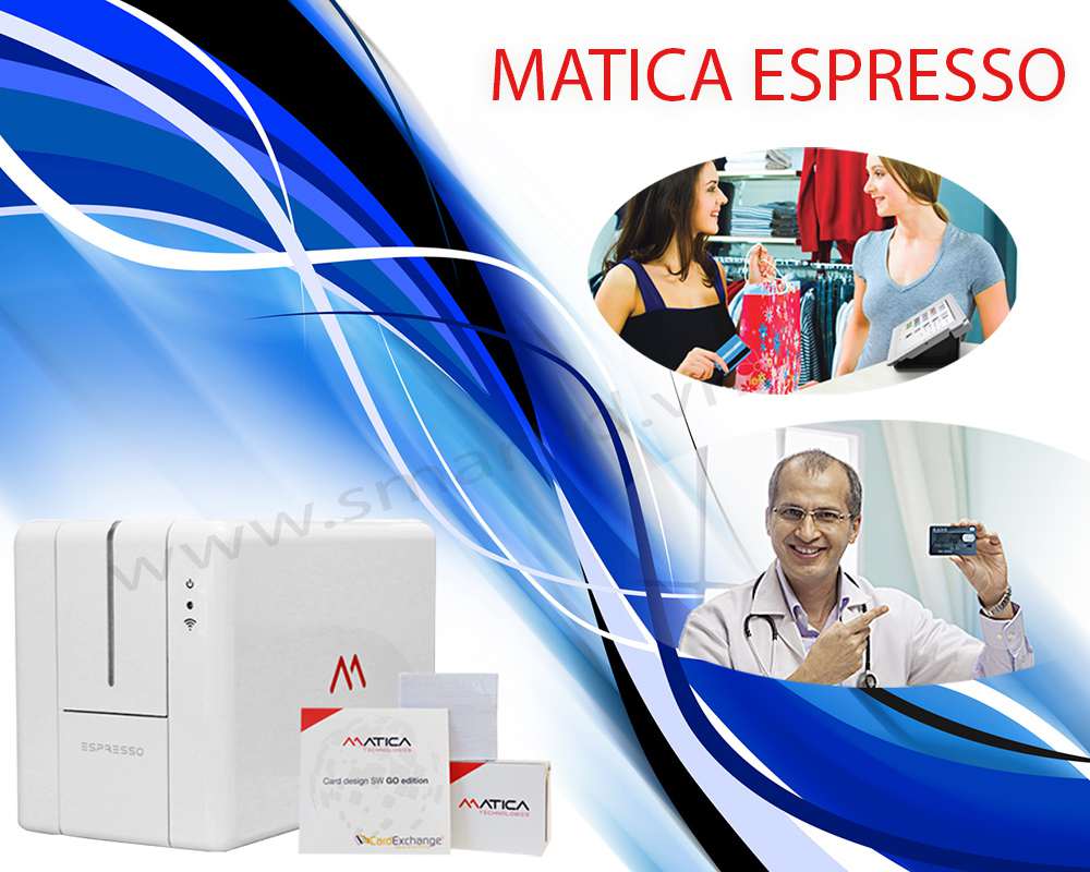 Máy in thẻ Matica Espresso 